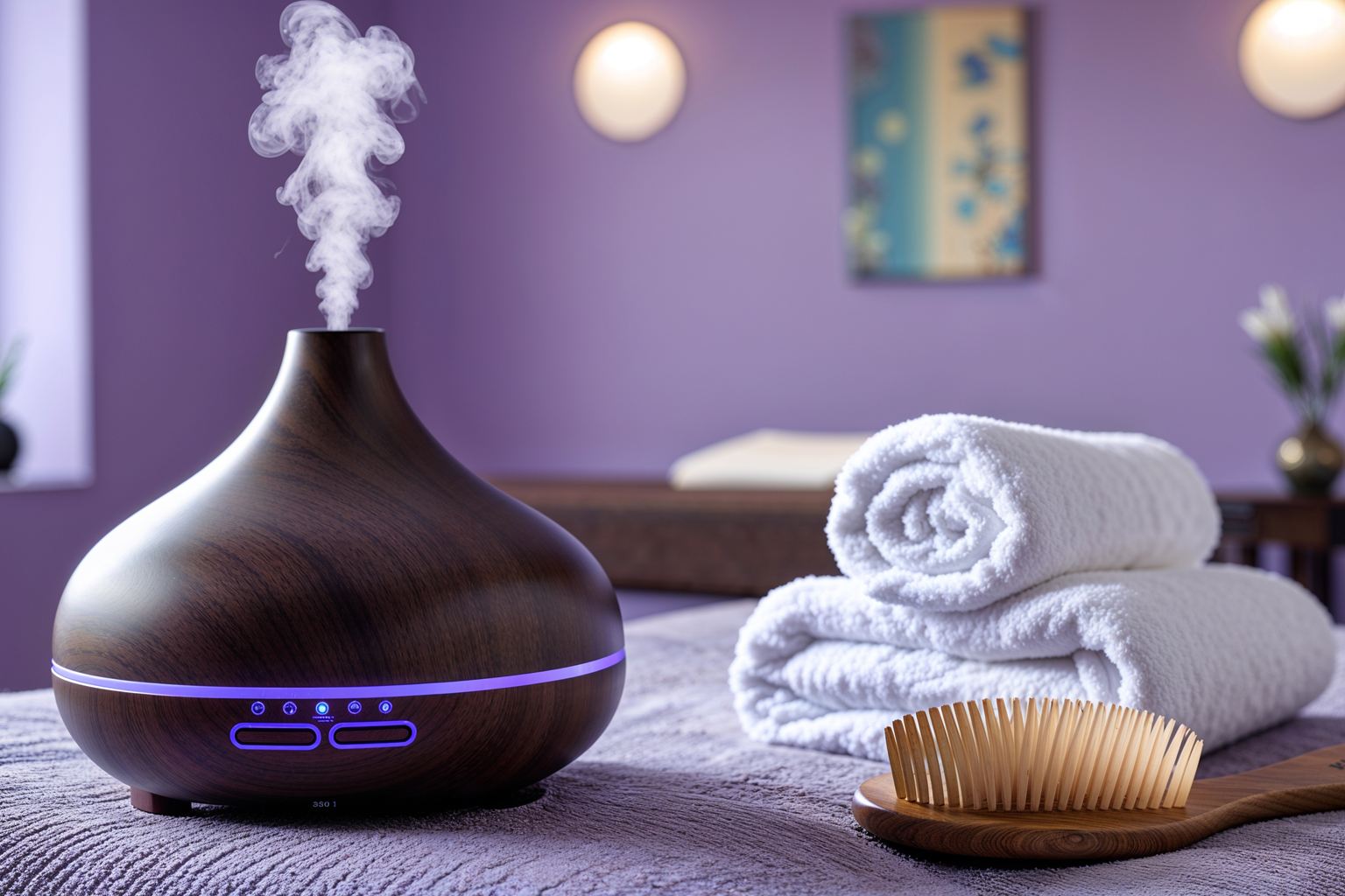 Calm massage spa room atmosphere at Cozy Massage Spa in North Hollywood CA — where your first massage visit starts